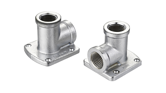 立式带底座弯头