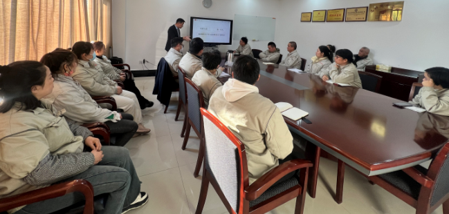 我司每月进行产品质量改进会议